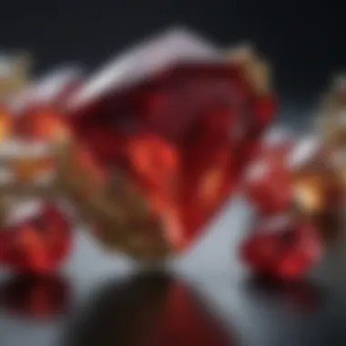 Importance of Ruby Certification A close-up of a ruby certification document, highlighting its significance in gemstone purchase.