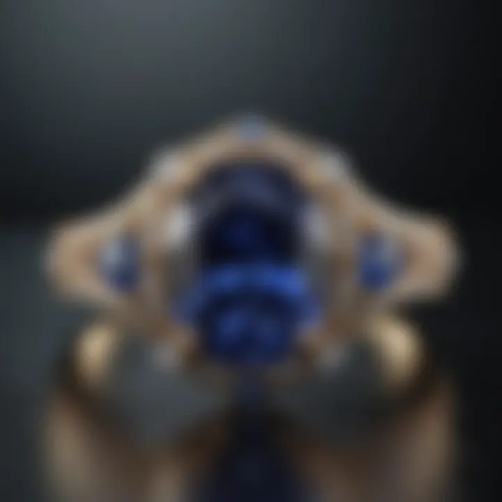 Exquisite AAA Sapphire Ring