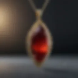 Exquisite Amazon Stone Crystal Pendant