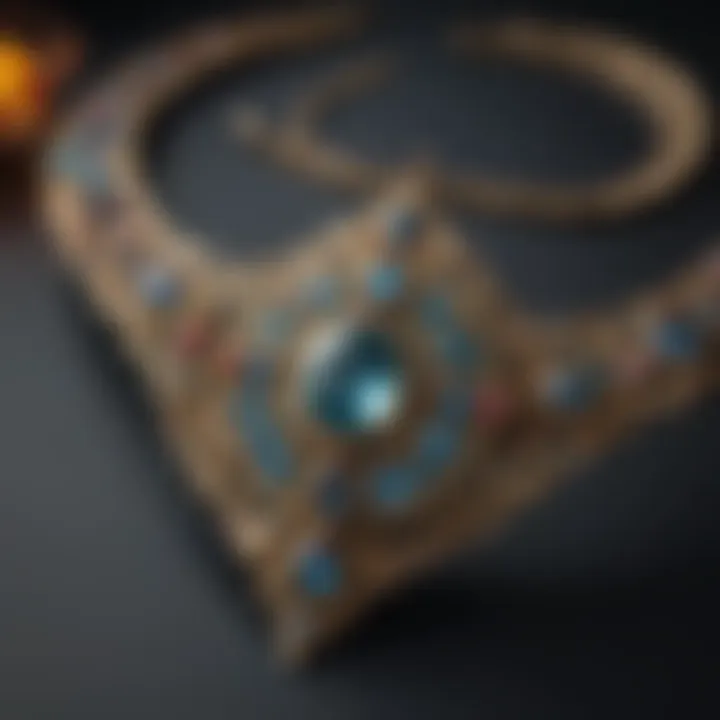 A historical representation of jewelry from various cultures around the world.