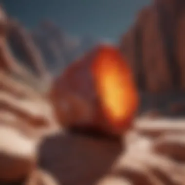 Infographic illustrating the classification of red rocks