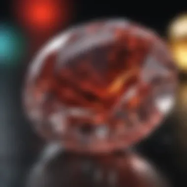Color's Impact on Value Visual representation of diamond color impact on value