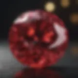 Aries Birthstone Color - Ruby Sparkling Essence