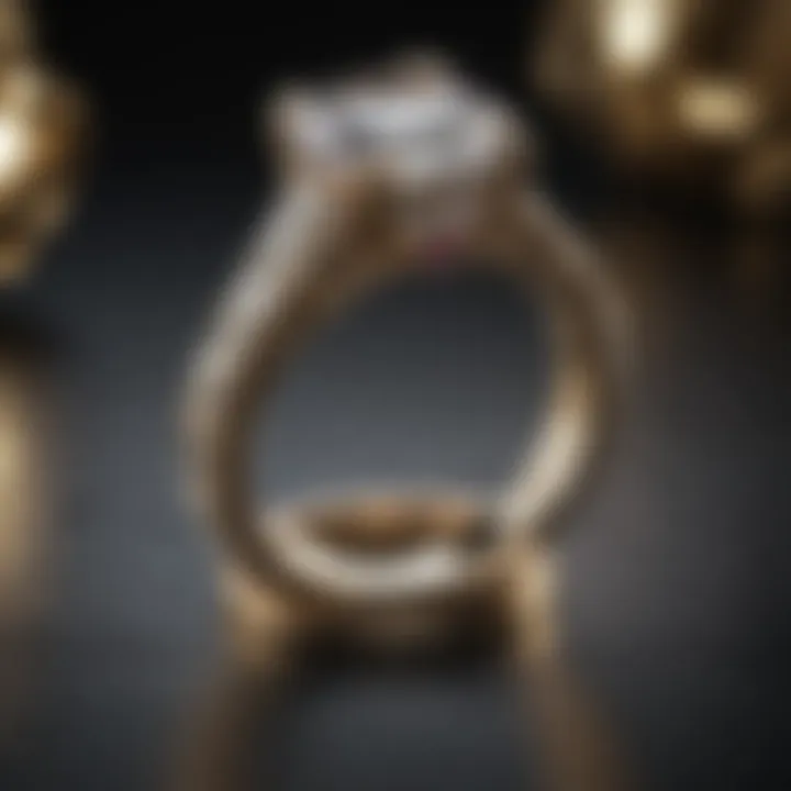 Wedding ring price tag reflecting luxury and exclusivity