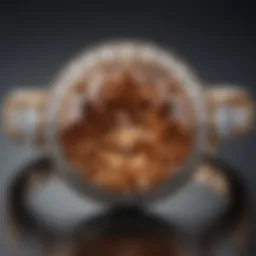 Exquisite Diamond Setting on Bespoke Ring