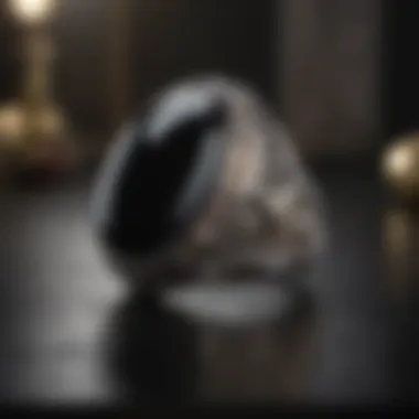 Bold Onyx Statement Black Onyx Ring