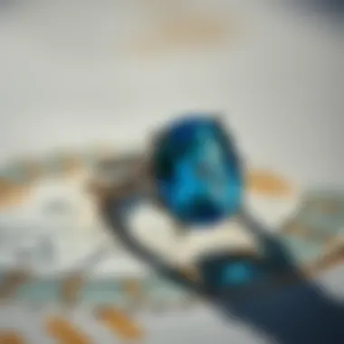 Cultural Significance of the Blue Nile Matte Classic Wedding Ring Cultural symbolism associated with the Blue Nile matte classic wedding ring illustrated artistically.