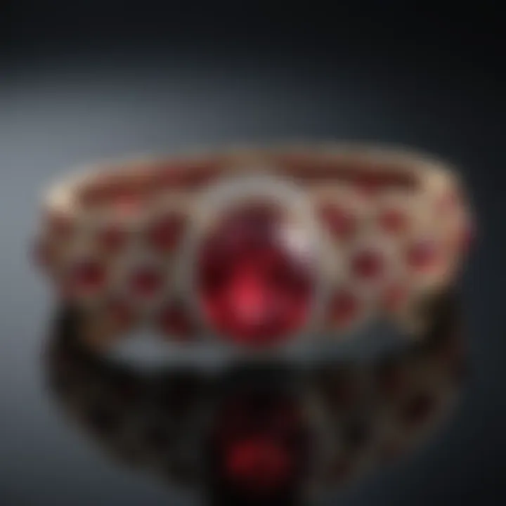Opulent Ruby Bracelet
