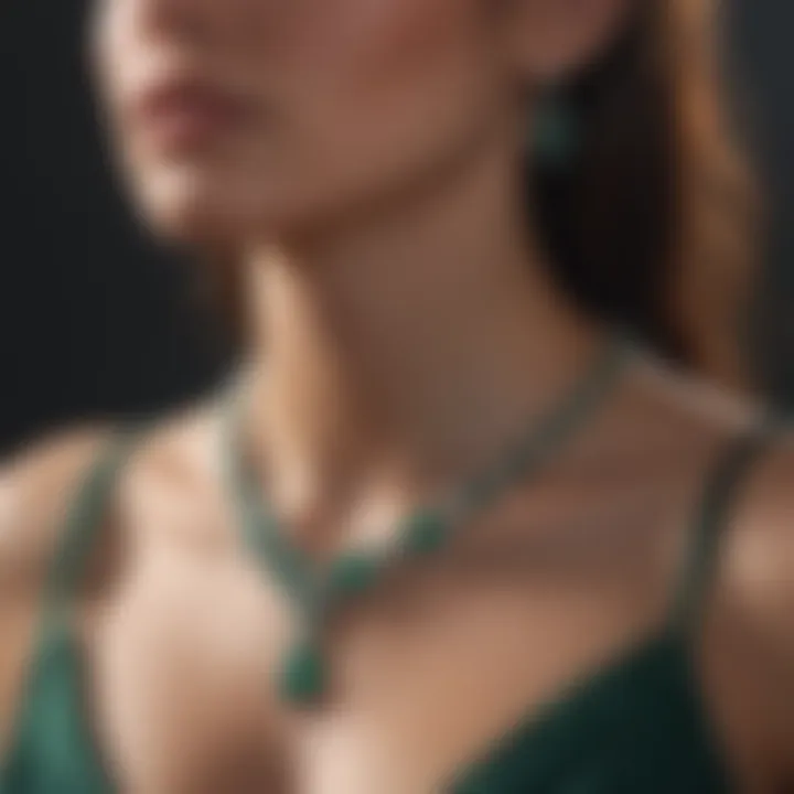 Radiant Emerald Necklace