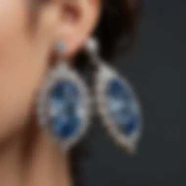 Sparkling Diamond Earrings