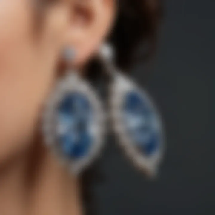 Sparkling Diamond Earrings