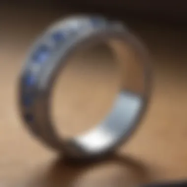 Intricate Blue Nile Tungsten Ring Design Blue Nile Tungsten Ring with Intricate Detailing