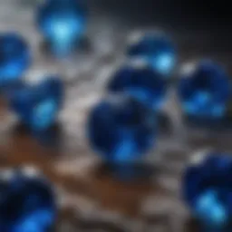 Radiant Blue Sapphires