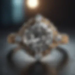 5 Carat Moissanite Ring vs Diamond - Brilliance Comparison