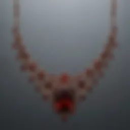 Exquisite Garnet Necklace