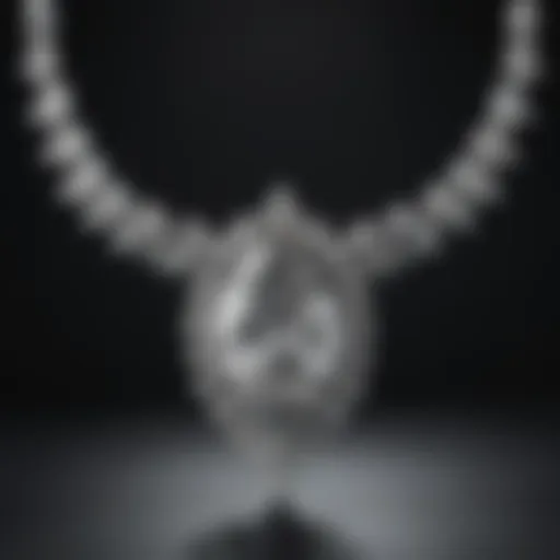 Exquisite Marquise Diamond Necklace
