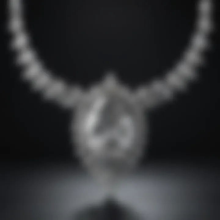 Exquisite Marquise Diamond Necklace