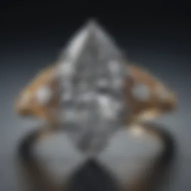 Elegant Marquise Diamond Ring Design Artistic Marquise Diamond Ring