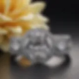 Exquisite Zales Simulated Diamond Ring