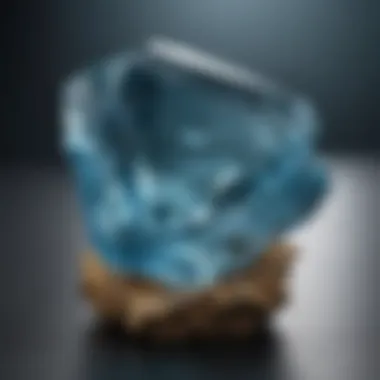 Rare Uncut Raw Blue Topaz Specimen