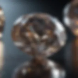 Mesmerizing Light Reflections on Lab-Grown Diamond