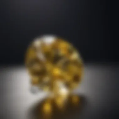 Elegance and Sophistication of Yellow Synthetic Diamond