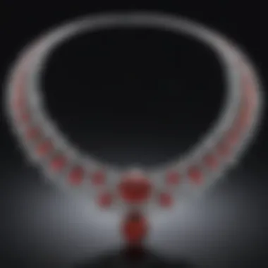 Elegance Personified: Cubic Zirconia Gemstone Necklace Exquisite Cubic Zirconia Gemstone Necklace