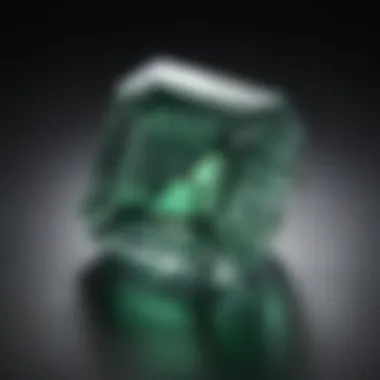 The Beauty of Emerald Cut Diamonds A stunning emerald cut diamond reflecting light beautifully