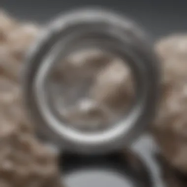Graphical representation of alloy composition in white gold jewelry
