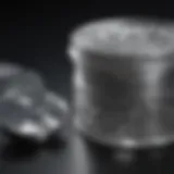 Elegant silver cleaning solution in a sophisticated container
