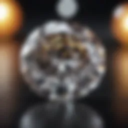 Exquisite Sparkle of a 0.15 ct Diamond