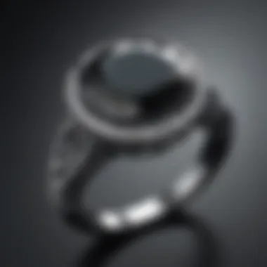 Captivating Sparkle of a Black Diamond Ring