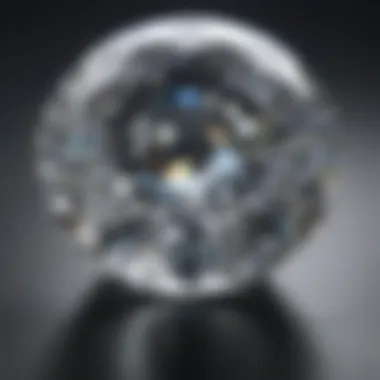 Comparison of carat weight and visual appearance