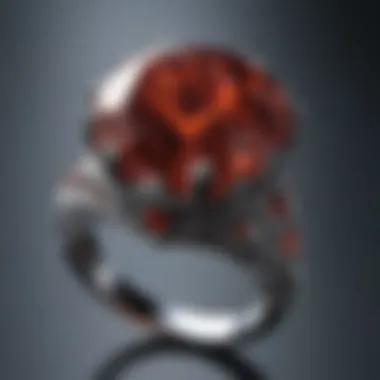 Care instructions for maintaining the beauty of red diamonds