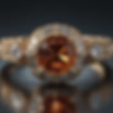 Official Appraisal Certification Certified appraisal document for diamond ring