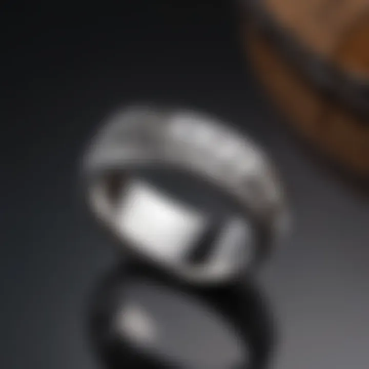 Palladium wedding band