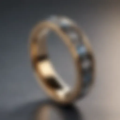 Titanium wedding band