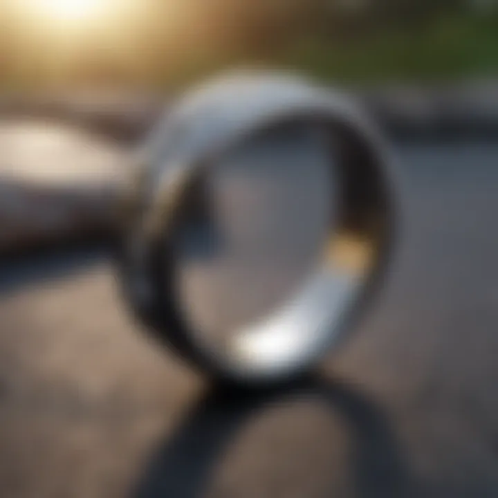 Tungsten wedding band