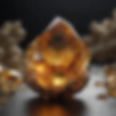 Citrine Gemstone Formation Process