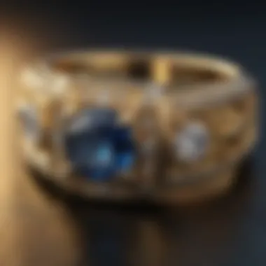 Classy 18K Gold Ring