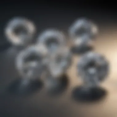 Comparative analysis of VVS clarity vs. lower clarity Moissanite stones