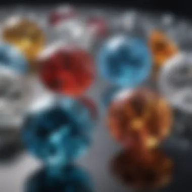 Gemstone Analysis Comparing lab-grown and natural diamonds