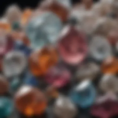 Understanding Crystal Habits of Gem Minerals Close-up of different crystal habits illustrating their formation and structure.