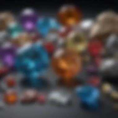 Tools for Accurate Gemstone Identification An array of gemological tools essential for identification and classification of gemstones.