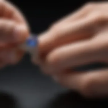 Techniques for Measuring the Ring Finger Visual representation of measuring techniques for rings