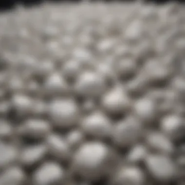 Geological Formation of White Stones An infographic illustrating the geological formation of white stones.