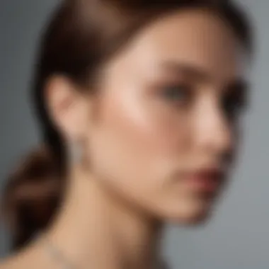 Modern Jewelry Showcase with Elongated Radiant Cuts Showcase of contemporary jewelry featuring elongated radiant cuts
