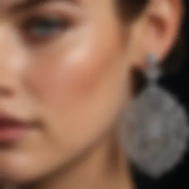 Unique Diamond Design for Custom Earrings