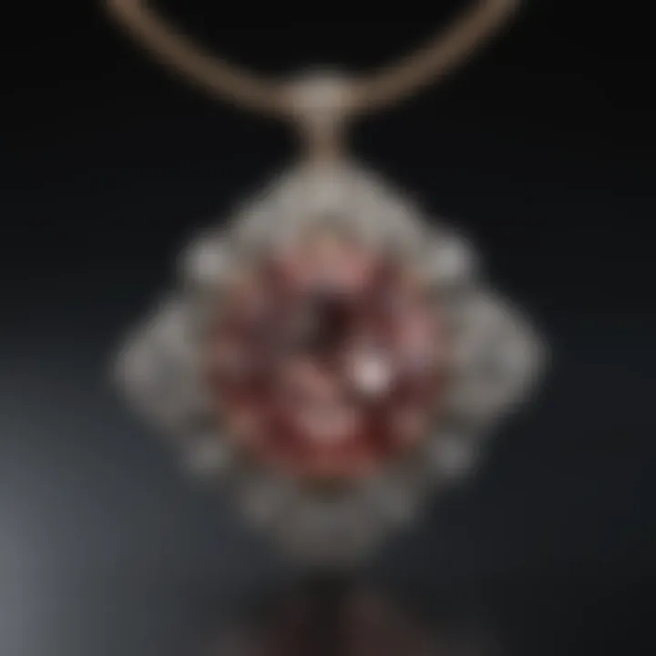 Intricate Diamond Cut for Custom Pendant