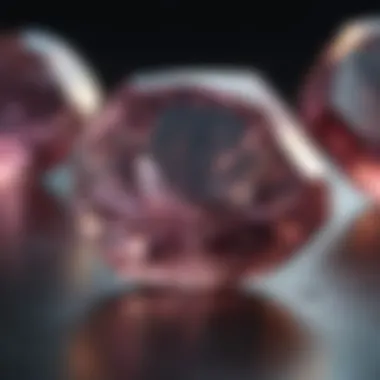 Radiant Gemstone Cuts Cut gemstones sparkling in natural light